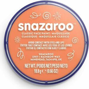 Snazaroo Classic Face Maquillage and Body Paint, 18.8ml, Apricot